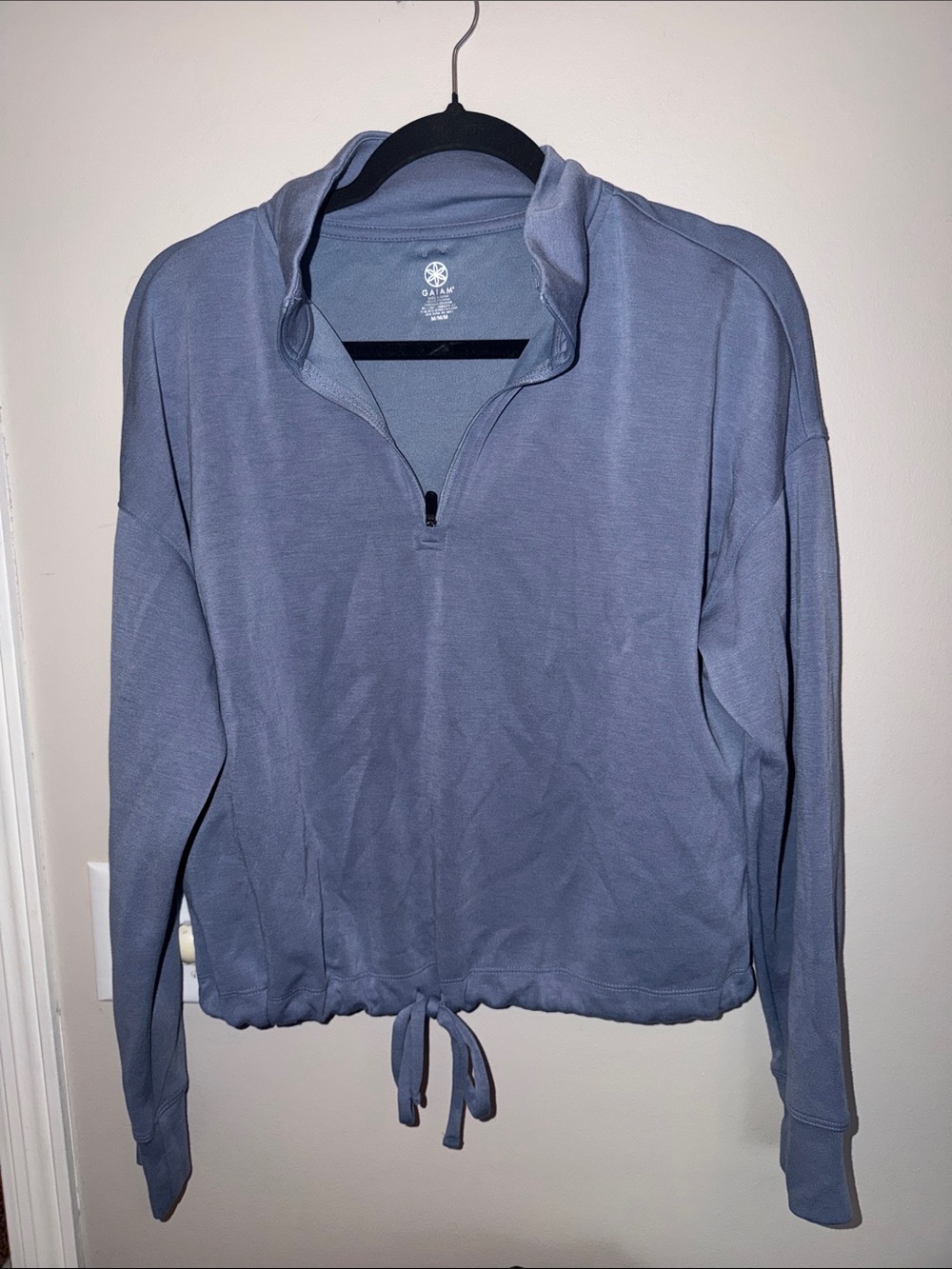 Gaiam Lavender-Grey Performance Pullover - Picture 3 of 5